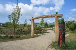 Ederauernpark Eingang